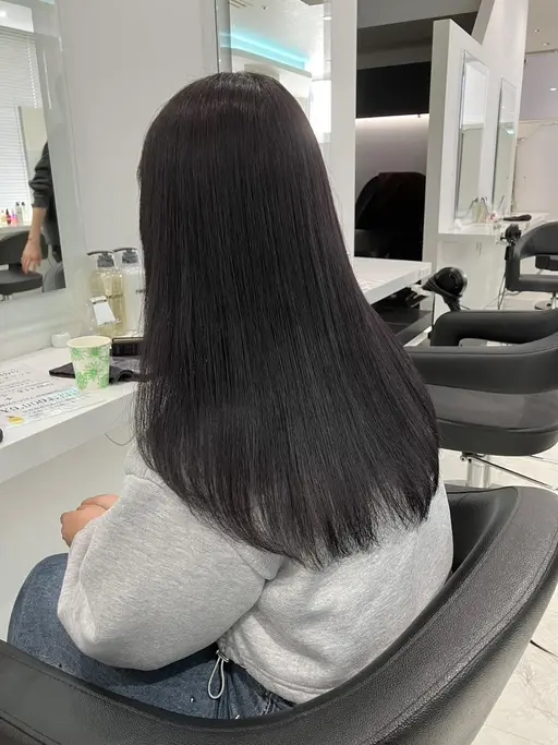 💗4月12日限定💗うるツヤカラー➕アルガンオイル配合トリートメント➕くびれ巻きお