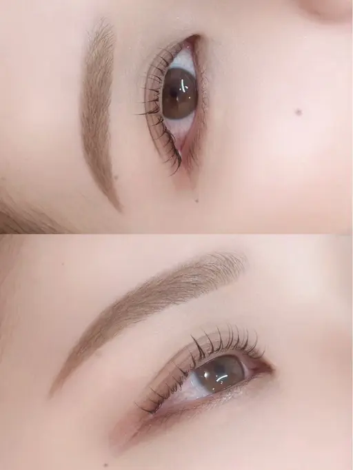 《アイブロウwax》【⚠️女性専用】眉wax、眉カット、間引き、メイク付🎀🔗口コミ投稿可能な方