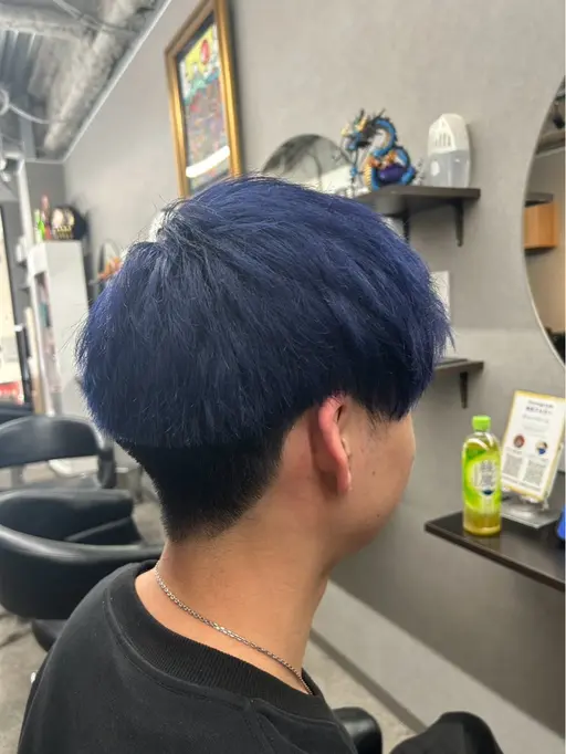 🩵当店自慢ダブルカラー🩵、メンズカット🩵絶賛大好評‼️大変身⁉️