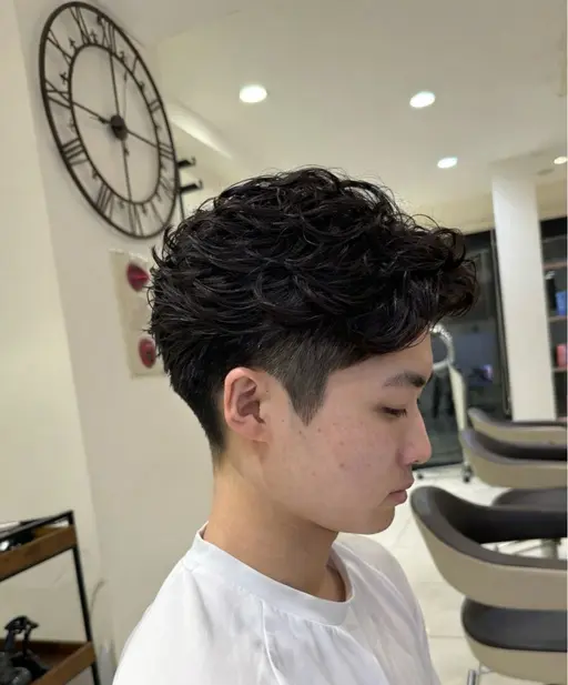 【メンズ人気No.1】カット💇‍♂️✖️パーマ🌀【セットが苦手な方にもオススメ‼️毎朝の時短セット】