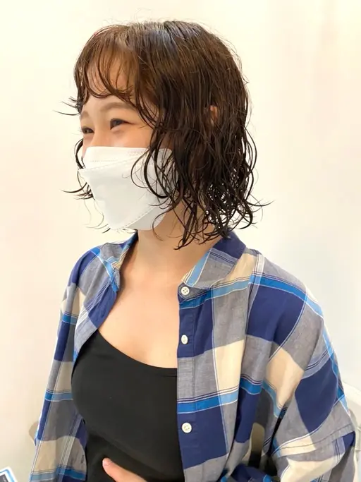 カット + パーマ +前処理トリートメント