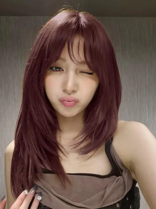 【🥀秋SALE🥀】韓国トレンドのレイヤーカット➕艶感ある暖色カラー➕オリジナルトリートメント🥀🤍