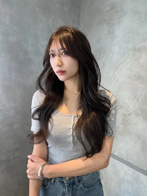 【ミニモ限定価格】韓国レイヤーカット➕髪質改善カラー➕4stepトリートメント⛓️