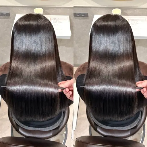 【早割🉐💐人気No.1💖艶髪フルコース💖】髪質改善縮毛矯正+美髪カラー+選べるトリートメント+カット【1月限定】