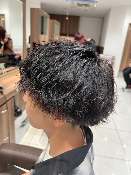 メンズカット＋パーマ🌿