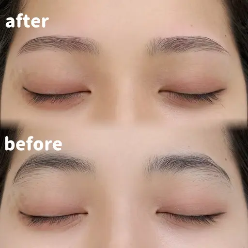 🍓ふんわり眉🍓アイブロウスタイリング (WAX+間引き+仕上げメイク)