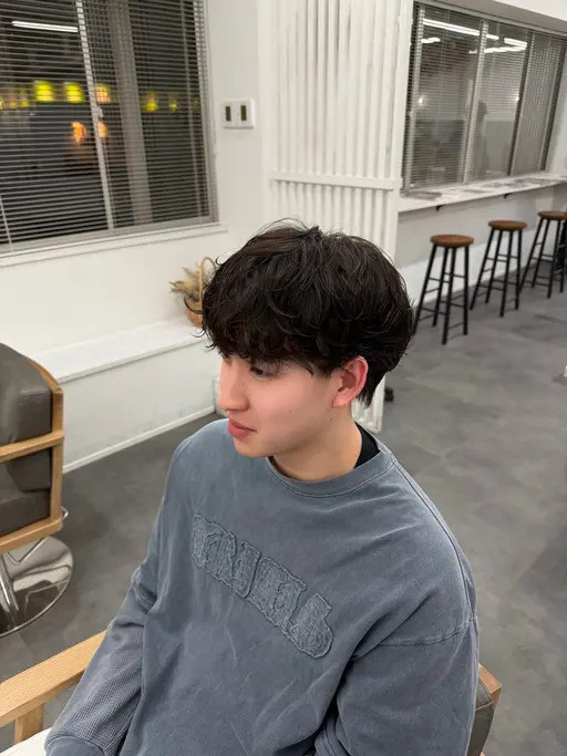 メンズカット+メンズパーマ