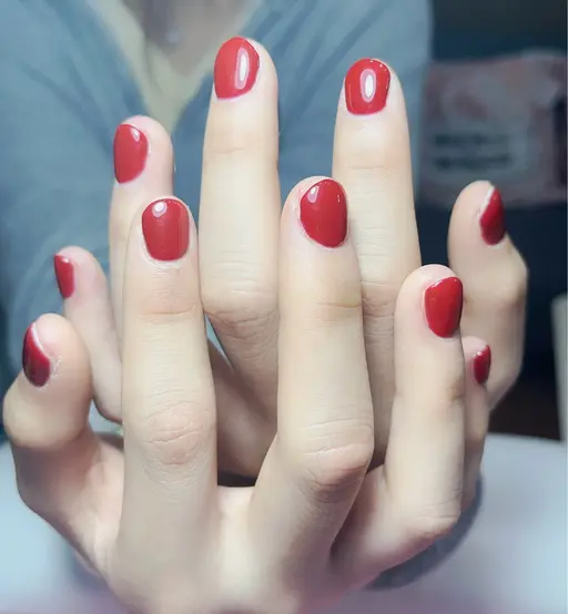 ハンド{厚み出し無料}ワンカラーorラメグラー。ジェルネイルオフ+550円