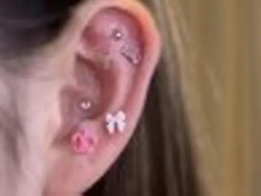 耳つぼジュエリー　シンプルコース　10粒