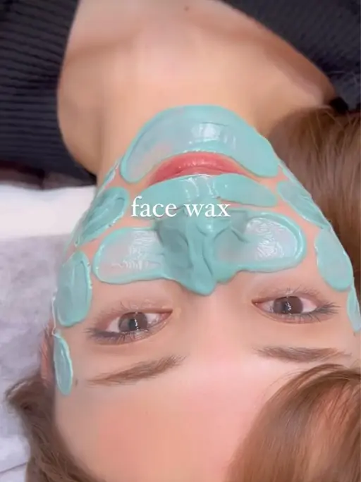 【顔全体waxフェイスワックス】眉毛施術無し方専用