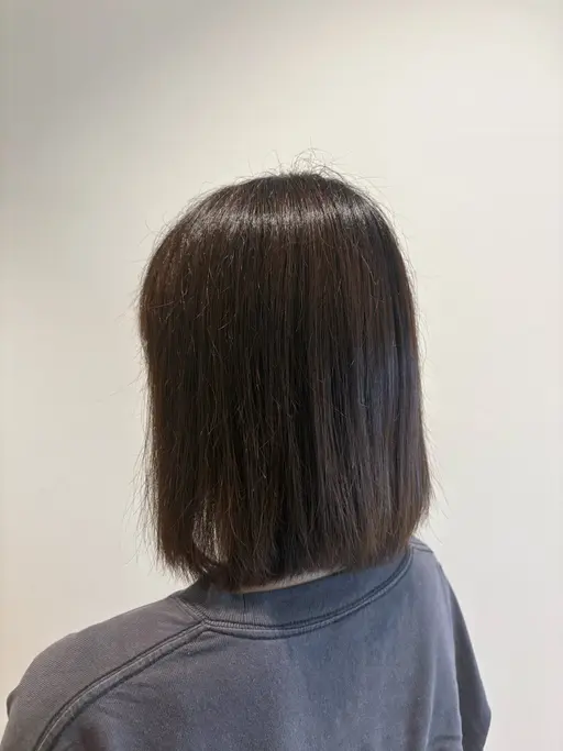 〖⚠️練習モデル⚠️〗グレイカラーリタッチ‎🤍(白髪染め)‎