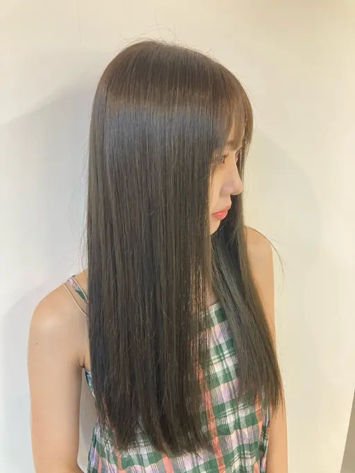 カット＋縮毛矯正L（髪が肩より下）＋2ステップトリートメント