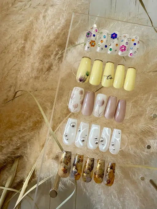 Hand✋🏻((今月のネイル))❤️‍🔥オフ込