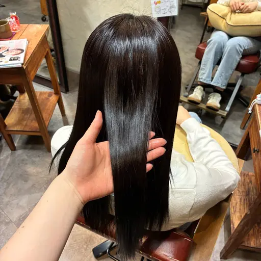 カラー+トリートメント🫐