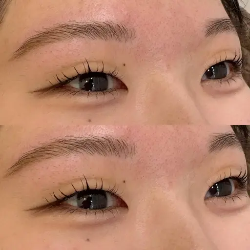 まつげパーマ＋アイブロウワックス✨️