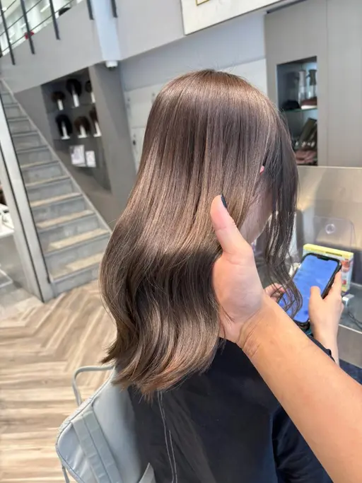 【新春割引一月いっぱいまで】透明感カラー＋オリジナルトリートメント/カット込み✨ロング料金なし！