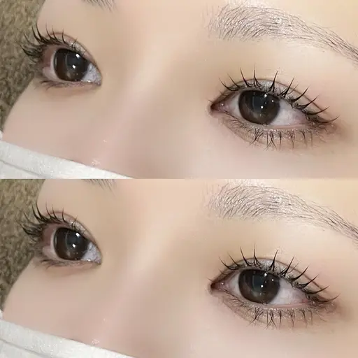 【韓ドル風🇰🇷】束感まつ毛パーマ🎀+コーティング仕上げ🤍