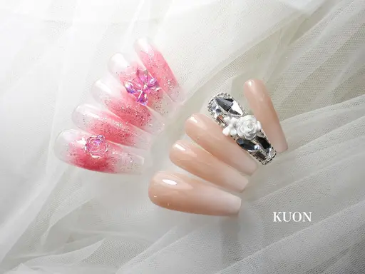 限定価格🉐【オフ込み】自爪ジェル持ち込みデザイン90分コース