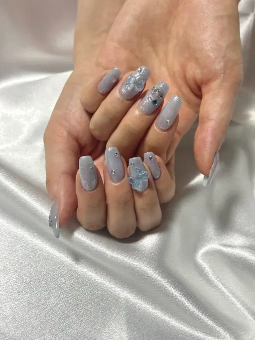【パーツつけ放題コース】☁️ワンカラー💅💖オフなし