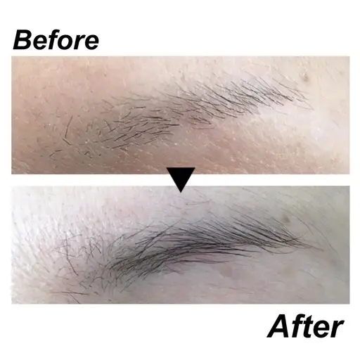 眉毛育毛（カウンセリング→メイク落とし→眉毛シャンプー→眉毛導入→保湿化粧水）