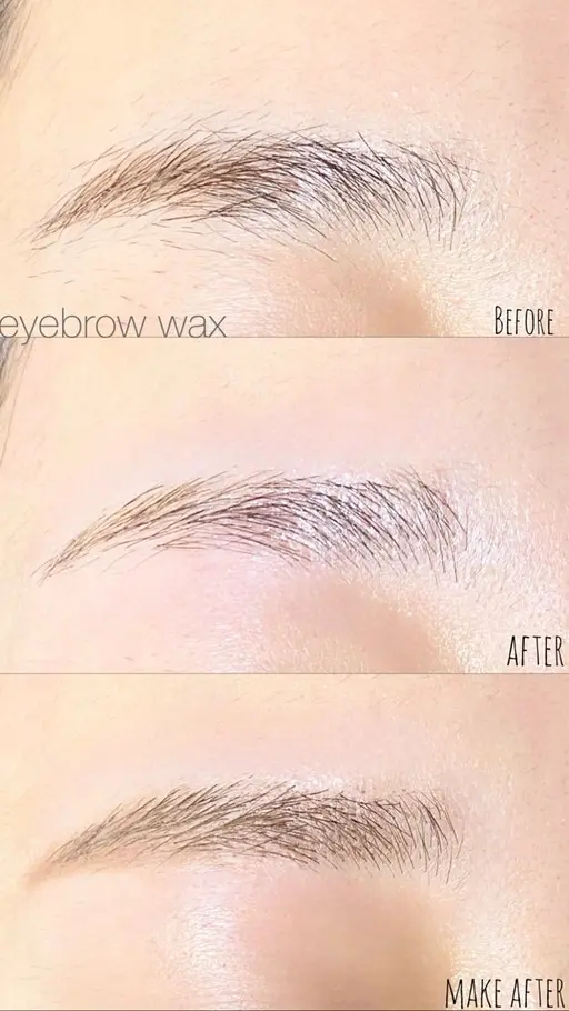 【2/11.13限定】ミニモ当日限定★アイブロウwax(間引きカットメイク込み) ¥4,000