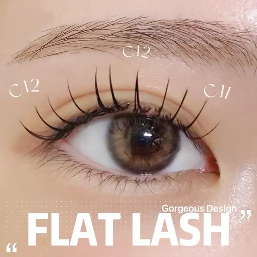 🐶フラットラッシュ120本🤎🌱 マツエクオフ無料♪