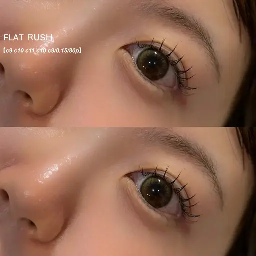 🪸マツエクフラットラッシュ80本🪸【他店付け足しOK/お直し不可】※口コミ投稿で2回目まで同価格❕❕