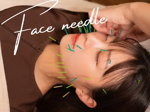 【首が長くなる美容鍼🪡】美容鍼で即小顔に！モデル・芸能人のような小顔💆‍♀＋首肩デコルテマッサージ付✨