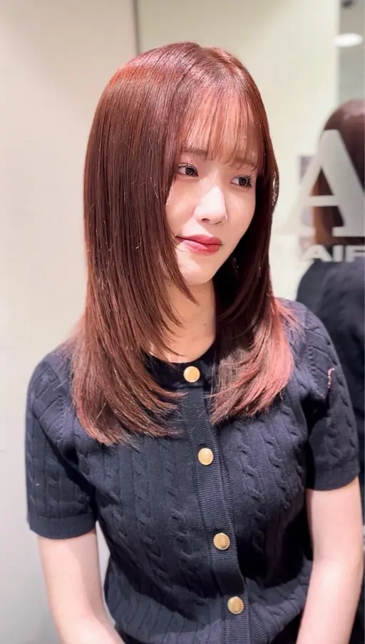 韓国風🫧ナチュラル🫧カット🫧メンテナンス​〜​バッサリまでなんでもok✨&トリートメント1 step