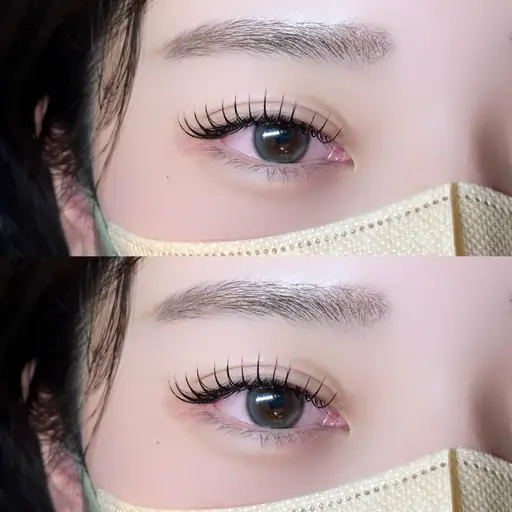 【3月9日まで限定2名❕マツエク】フラットマットラッシュ(デザイン指定あり・120本)🍀⟡.· ⚠️オフなし限定