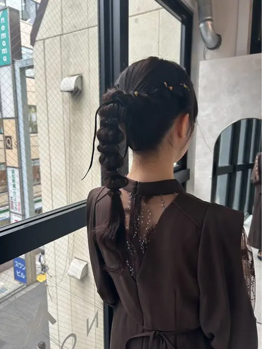 【10日限定】ヘアセットモデル