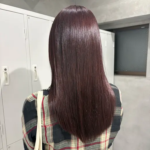 ブリーチなしWカラー🥣+4stepオージュアトリートメント🫧🎀✨