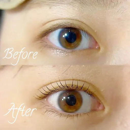 【無料まつげパーマモデル】トリートメント配合まつげパーマ