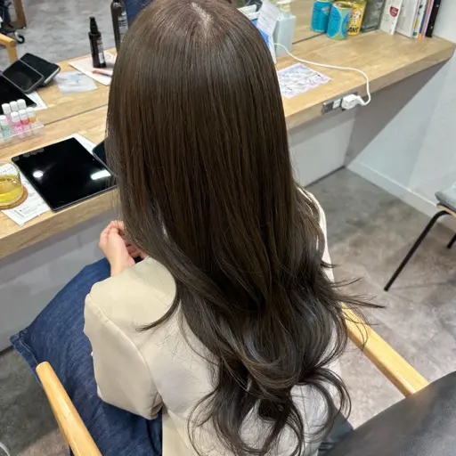 『🌟人気No.1🌟』ダメージレスカラー➕内部補修ハホニコトリートメント⟡.·