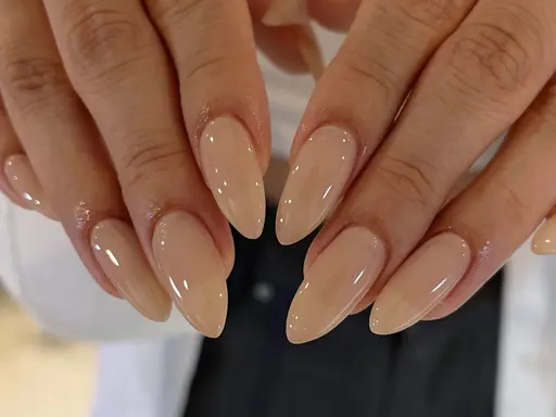 【Hand】オフなしワンカラー/(ラメグラクリアベース)