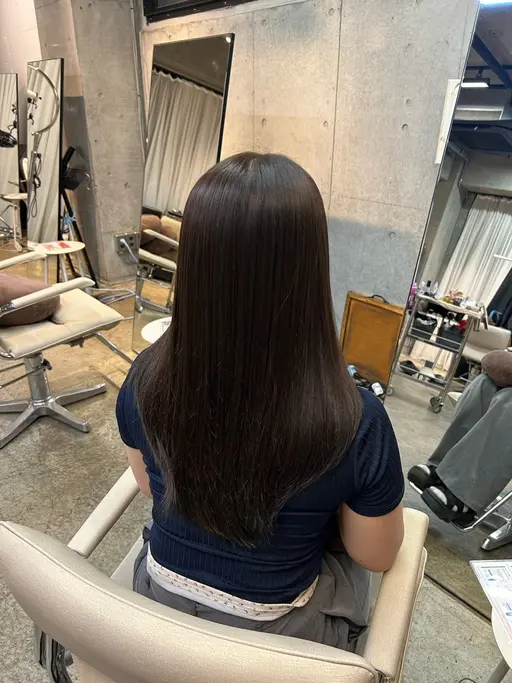 👑No.1   【✨髪質改善コース✨】ワンカラー➕資生堂サブリミックトリートメント