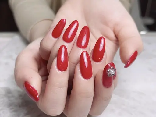 ハンド　ジェルオフあり　ワンカラー