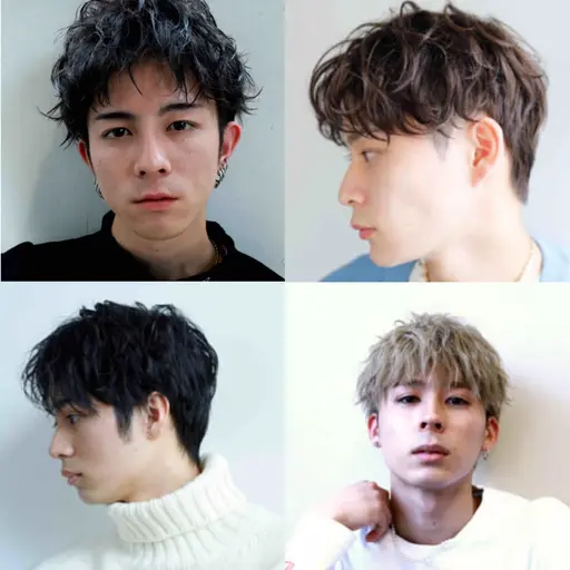 メンズ骨格補正カット+似合わせスタイリング