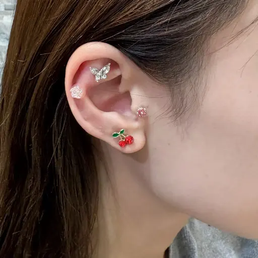 耳つぼジュエリー【両耳で3粒まで】