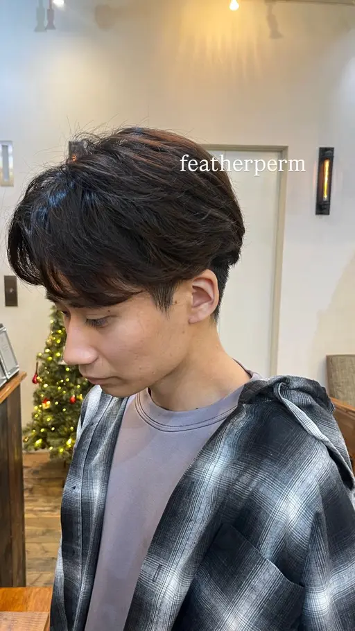 メンズカット+パーマ🚹🌀