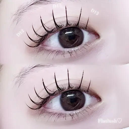 【練習モデル】オフありフラットラッシュ140本🤍˖ ࣪⊹