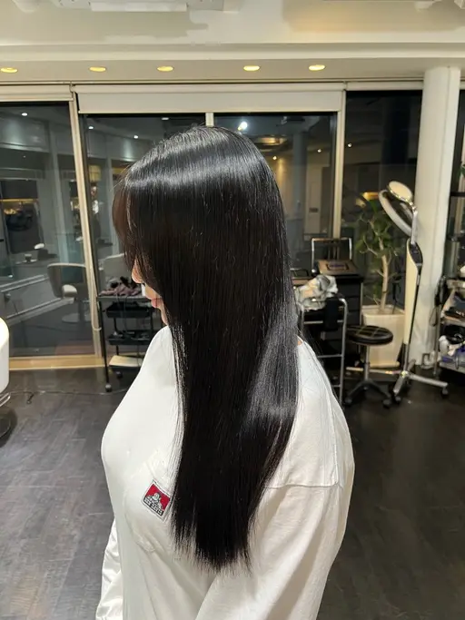 【人気NO.1✨】🪼ダメージレス縮毛矯正+カット🪼　　　　　　　　　　　　　　　　《髪をケアしながらしっかり伸びる》