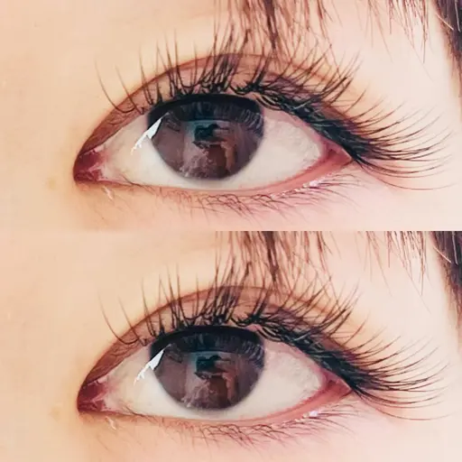 【技術向上の為、モニター価格】上付け放題★フラットラッシュ　※140本まで、目元のお写真可能な方。リペア不可。