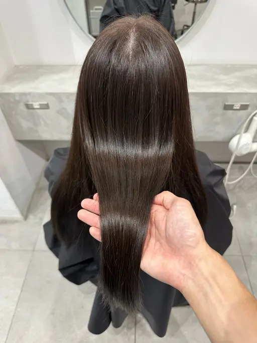 ワンカラー🎨🌈＋最高級TOKIOトリートメント🫧‪ツヤ髪仕上げ✨️