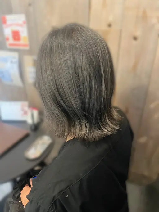 平日限定 ロング料金無し カット➕カラー➕2STEPフリーディアトリートメント