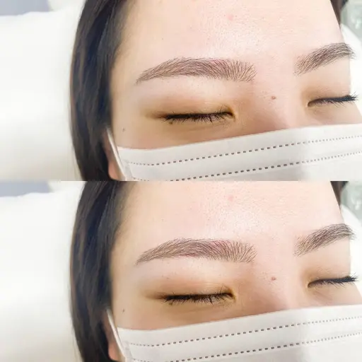 アイブロウワックス　【メイク込み】