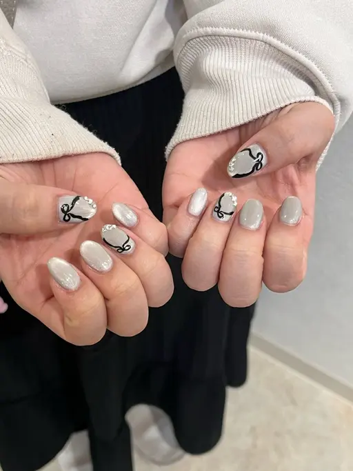 【新生活応援❗️】ハンド💅🏻トレンド定額デザイン💚-¥2,000📴/今池/パラジェル有