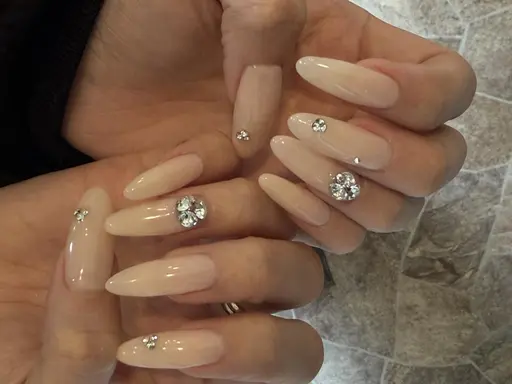 限定💖チップ長さだし➕60分シンプル持ち込みデザインやり放題💖韓国ネイル/ワンホンネイル/Y2K/ギャル