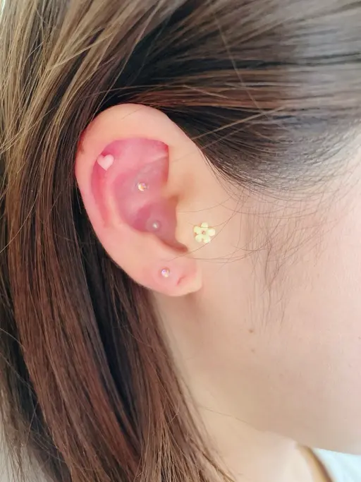 耳ツボジュエリー両耳10粒👂💎✨️