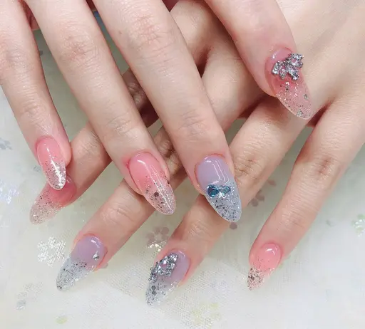 長さ出し 激安　大人気　プルプル水光マグネット　長さだし　ピー玉マグネット　グラデーション